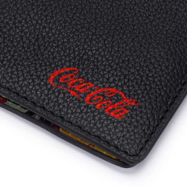 Coca-Cola Black Leather Wallet – Retro Interior Design