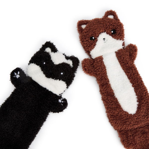 Pet Toy - Flat Skunk & Fox