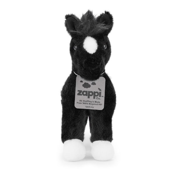 Andrew The Horse Black Plush Toy Medium