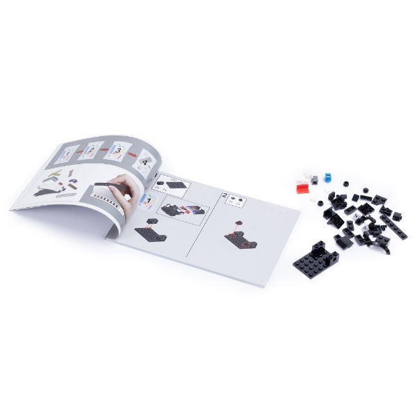 1:28 Pagani Zonda R Bricks/Assemble car WHITE