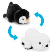 Reversible Plush Toy - Seal/Penguin 15cm