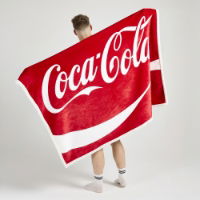 Coca-Cola Officially Licensed Core Sherpa Fleece