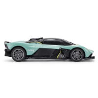 1:24 Scale Aston Martin Valkyrie Remote Control Car - Sage Green. Closed Box