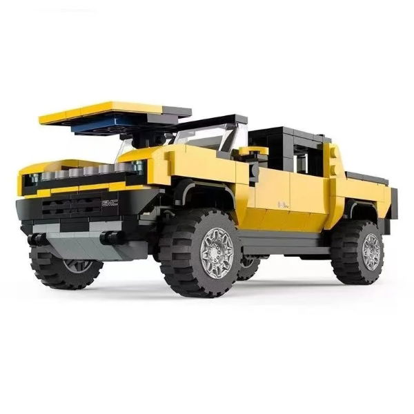 1:30 Hummer EV Bricks/Assemble car YELLOW