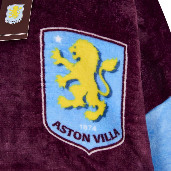 Aston Villa Sherpa Hoodie - Adult