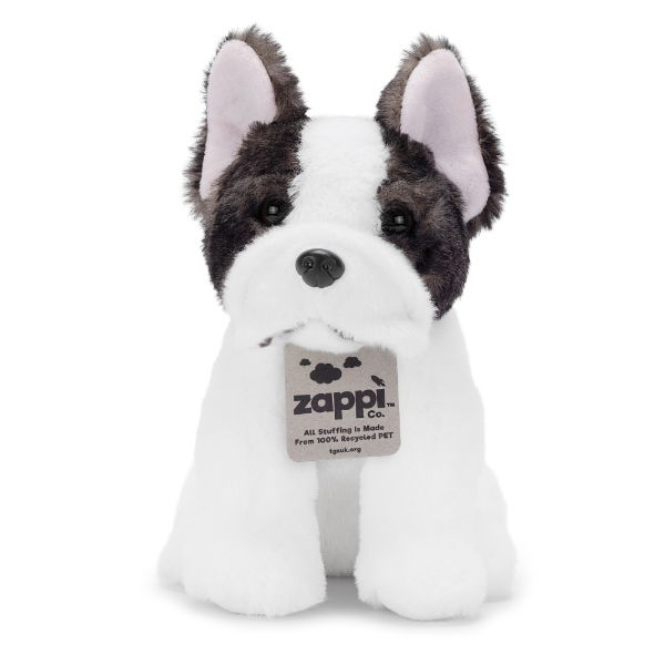 Christophe The White French Bulldog Plush Toy Medium