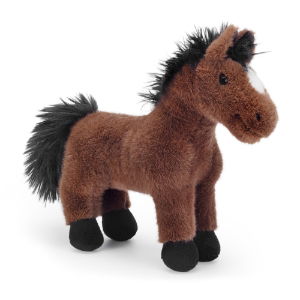 Chris The Horse Dark Brown Plush Toy Medium