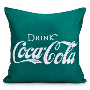 Coca-Cola Officially Licensed Core Cushion Cover - Green