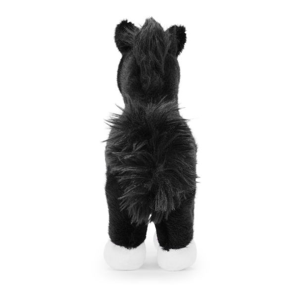 Andrew The Horse Black Plush Toy Medium