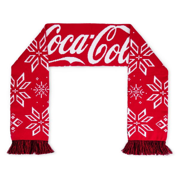 Coca-Cola Officially Licensed Xmas Scarf - Red 