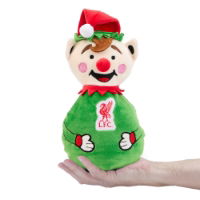 Liverpool FC Elf Xmas Squashie Soft Toy